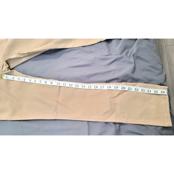 Women's MiSC Beige Super Slim Fit Stretch Chino Pants, Size M - Picture 7 of 8